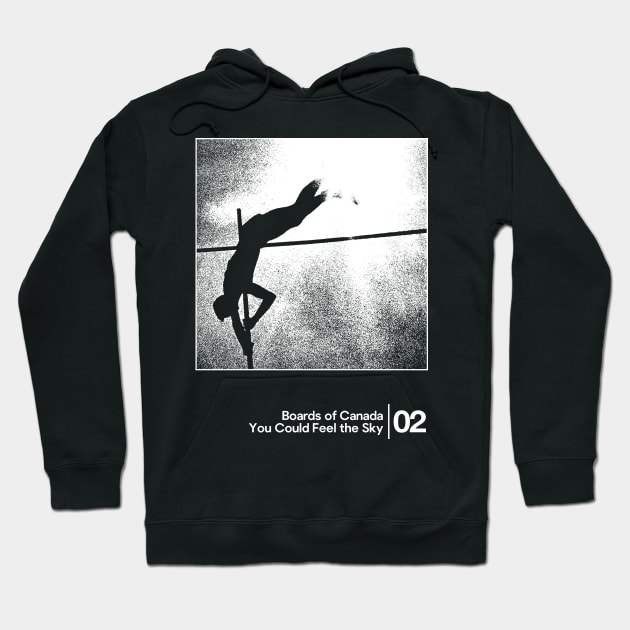 BOC - You Could Feel the Sky / Minimal Style Graphic Artwork Hoodie by saudade